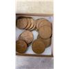 Image 2 : 25 COPPER UK PENNIES QUEEN