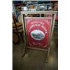 Image 1 : WOOD SIGN BOARD WITH ROSELAKE CARRIAGE RIDES ADVERT