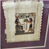 Image 2 : PAPYRUS EGYPT ART, CANVAS MISCELA LEONE PRINT AND DOG PAINTING