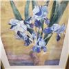 Image 2 : FRAMED WATERCOLOR ON PAPER FLOWERS IN A VASE SIGNED M WRIDE