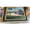 Image 2 : 2 OIL PAINTINGS ON BOARD EST 1930