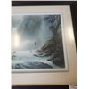 Image 2 : H HEINE HAND SIGNED AND NUMBERED AP LIMITED EDITION PRINT FALLING WATER WITH COA - ARTISTS PROOF 7/4