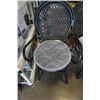 Image 2 : 2 BLACK RATTAN CHAIRS