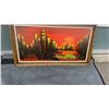 Image 1 : ORIGINAL CITY SCAPE PAINTING