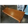 Image 3 : OAK HALL TABLE