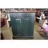 Image 1 : GREEN PAINTED CABINET
