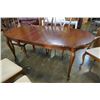 Image 8 : DINING TABLE WITH LEAF AND 6 CHAIRS