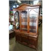 Image 1 : ANDREW MALCOLM SIMMON 2 PIECE CHINA CABINET