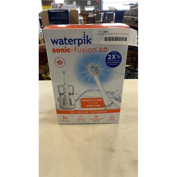 AS NEW WATERPIK SONIC FUSION 2.0