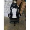 Image 1 : AS NEW BLACK/WHITE GAMING CHAIR