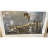Image 2 : ROBERT BATEMAN COUGAR AND KITS SHOW OF HEARTS PRINT