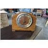 Image 1 : FHS WESTMINSTER CHIME MANTLE CLOCK WITH PENDULUM AND KEY