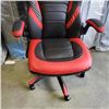 Image 8 : AS NEW BLACK/RED GAMING CHAIR