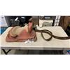 Image 1 : KIDS LEATHER SADDLE - SIZE 15