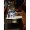 Image 1 : 2 BOXES OF ART GLASS, VASES, CUT TO CLEAR VASE