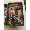 Image 3 : 2 TRAYS OF RAZOR BLADES, MULTITOOLS, LIGHTERS AND MORE