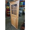 Image 2 : WOOD GLASS DOOR CORNER CABINET