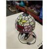 Image 2 : LEADED GLASS TABLE LAMP
