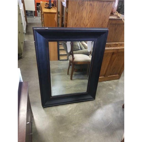 LARGE FRAMED MIRROR 32" X 43"