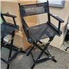 Image 2 : 2 FOLDING DIRECTORS CHAIRS