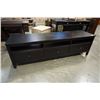 Image 1 : BLACK MODERN TV/MEDIA CONSOLE