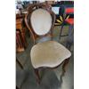 Image 2 : 4 VINTAGE STUDDED CHAIRS
