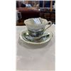 Image 2 : 6 CHINA CUPS AND SAUCERS: BA A ARIA, ROYAL VALE, COLCLOUGH, CROWN TRENT, QUEEN ANNE, TAYLOR AND KENT