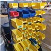 Image 2 : 6FT METAL PARTS BIN RACK WITH 48 ULINE PARTS BINS