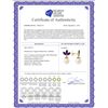 Image 2 : Genuine 9.5 ctw Amethyst & Pearl Earrings 14KT White Gold - REF-31K2V
