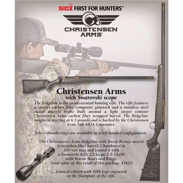 SCI's 2021 50th Anniversary Rifle Of The Year: The Christesen Arms Ridgeline + a Swarovski Z5 scope