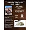 Image 1 : The Alaska Governors Chitina Bison Hunt Raffle, link to buy tickets included. $20 each or 7 for $100