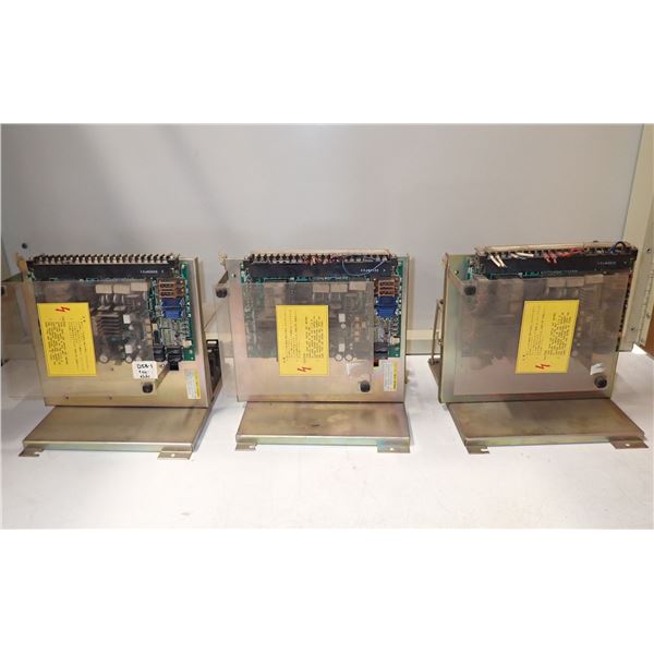 (3) Fanuc #A14B-0076-B355 Power Input Units