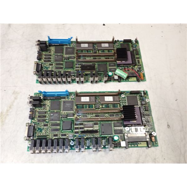 (2) Fanuc #A20B-2100-0160/05C Circuit Boards