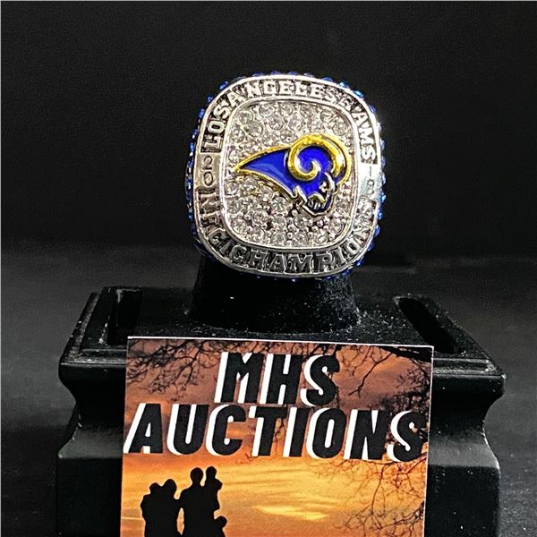 LOS ANGELES RAMS N.F.L 2018 "GURLEY II" CHAMPIONSHIP REPLICA RING (ref758)