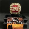 Image 1 : LOU BROCK #20 HALL OF FAME 1961-1979 "BASE BURGLAR" CHAMPIONSHIP REPLICA RING (ref927)