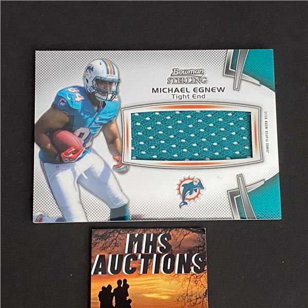 2012 TOPPS MICHAEL EGNEW JERSEY CARD (ref2116)