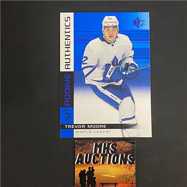 2019-20 SP HOCKEY ROOKIE CARD TREVOR MOORE HOCKEY CARD (ref2734)