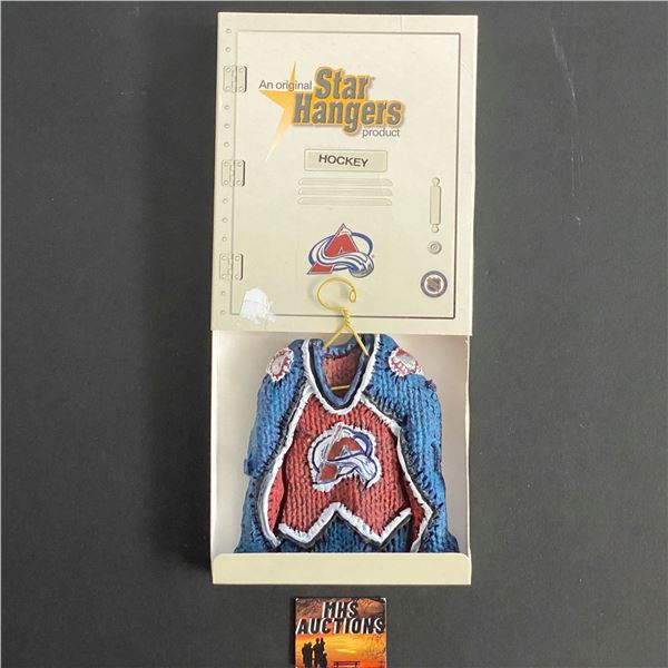 COLORADO AVALANCHE STAR HANGER SMALL DARK JERSEY (ref5208)