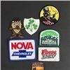 Image 1 : 6 PIECE LOT OF PATCHES NO DOUBLES (ref13)