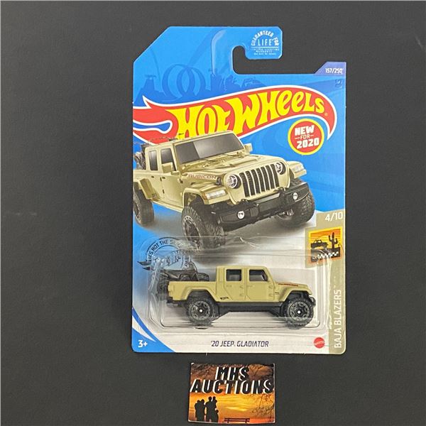 HOT WHEELS '20 JEEP GLADIATOR 1/64TH SCALE (ref1155)