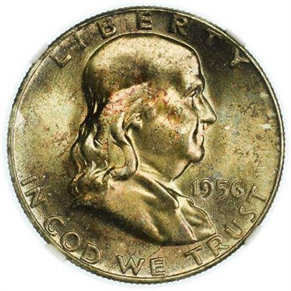 1956 Franklin Half Dollar NGC MS-64
