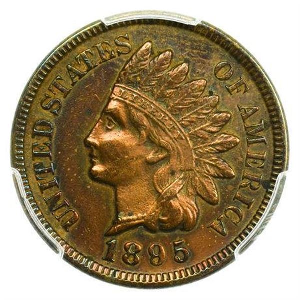 1895 Indian Head Cent PCGS Genuine Cleaned XF Detail
