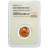 Image 2 : Lincoln Memorial Cent Error Struck 45% Off Center NGC MS-64 RB