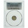Image 2 : 1853 Silver Three Cents PCGS Genuine Scratch VG Detail