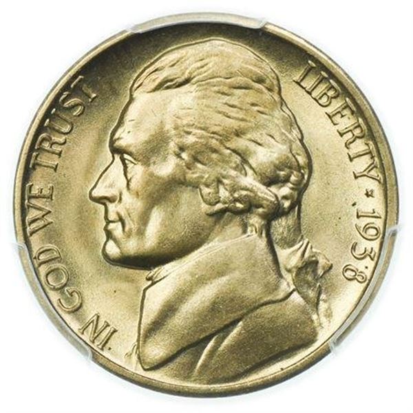 1938-D Jefferson Nickel PCGS MS-65 FS