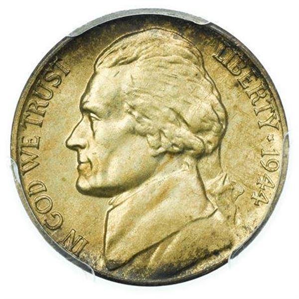 1944-D Jefferson Nickel PCGS MS-66