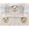 Image 2 : Group of 3 Mercury Dimes 1945 AU-58, 1945-D AU-58 , 1945-S AU-53 PCGS
