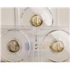 Image 3 : Group of 3 Mercury Dimes 1945 AU-58, 1945-D AU-58 , 1945-S AU-53 PCGS