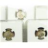Image 3 : Group of 3 1947, 1947-D, and 1947-S Roosevelt Dimes NGC MS-66