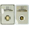 Image 1 : Group of 2 1948 MS-67 FT and 1948-D MS-66 FT Roosevelt Dimes NGC
